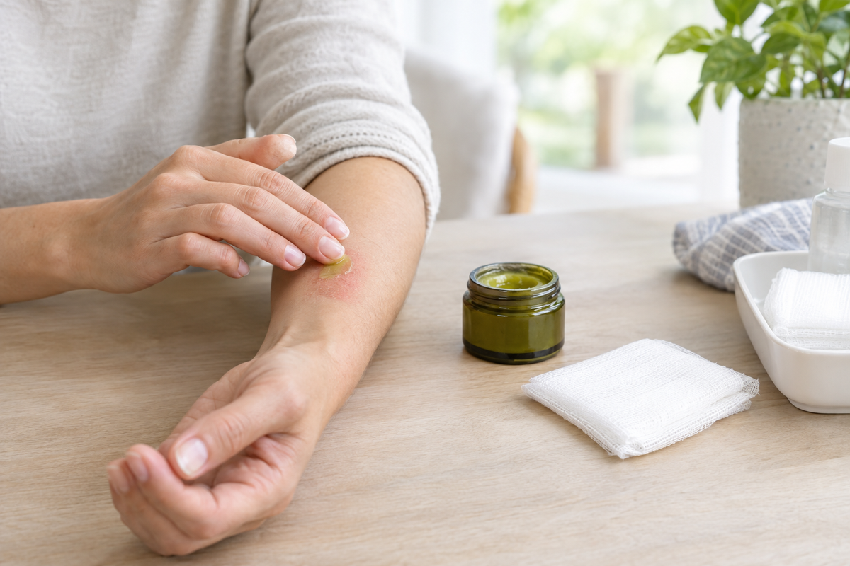 Minor Burns and Scalds? A Traditional Herbal Ointment