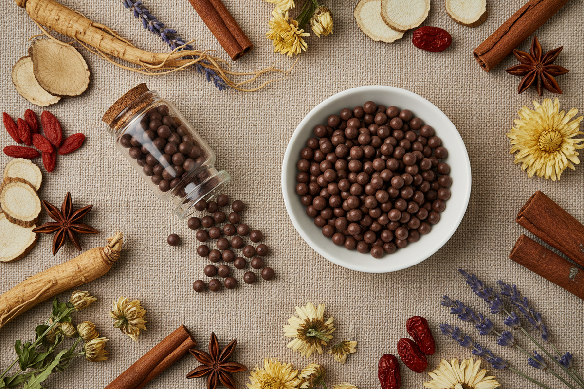 Patent Herbal Pill - Round Ball Pills
