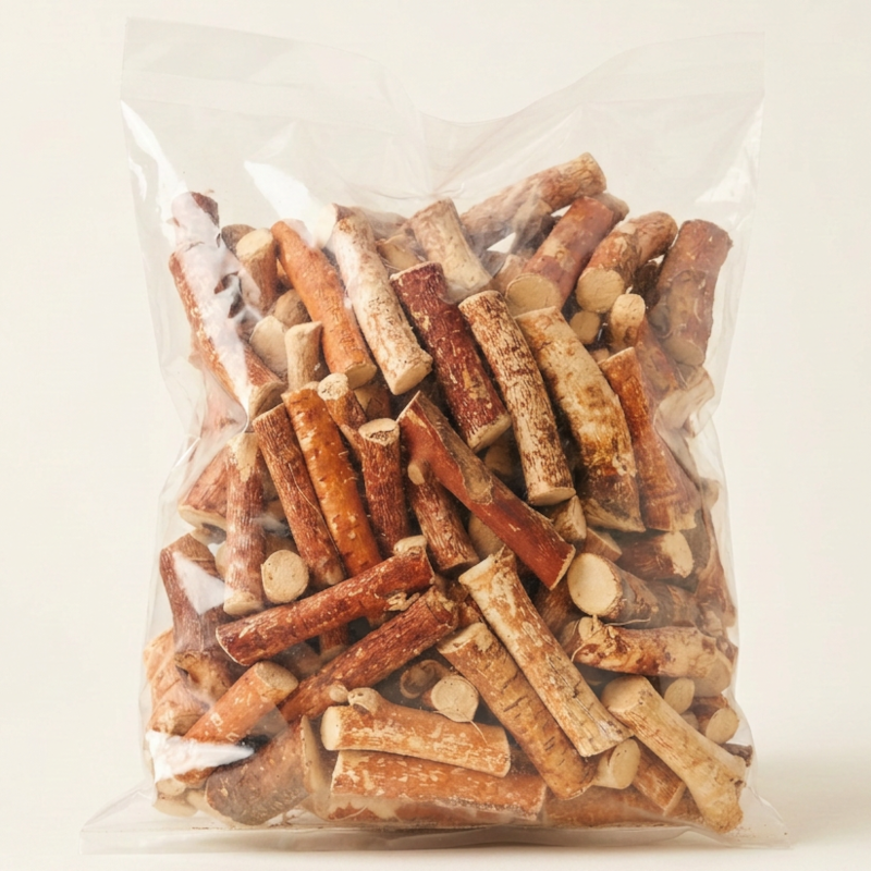 Wu zhi mao tao-hair fig root for Cantonese soup ingredient.