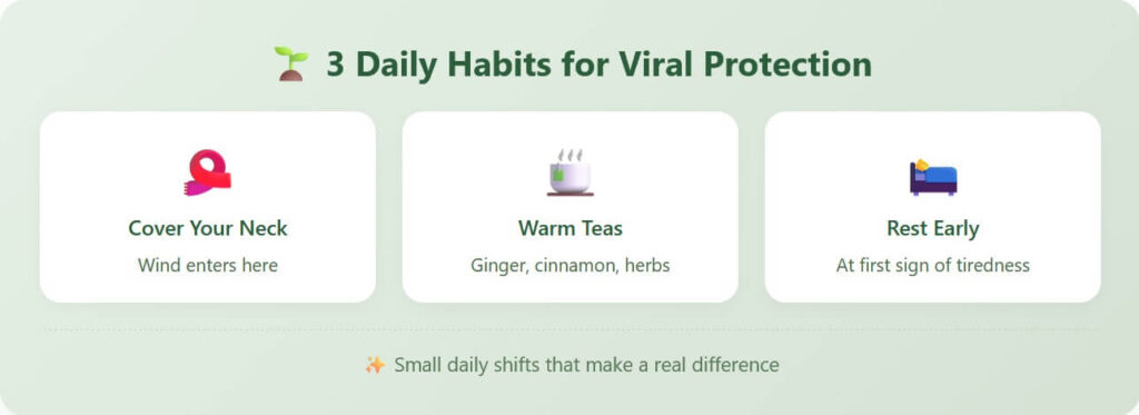 Three daily habits for cold and flu prevention in Nanaimo